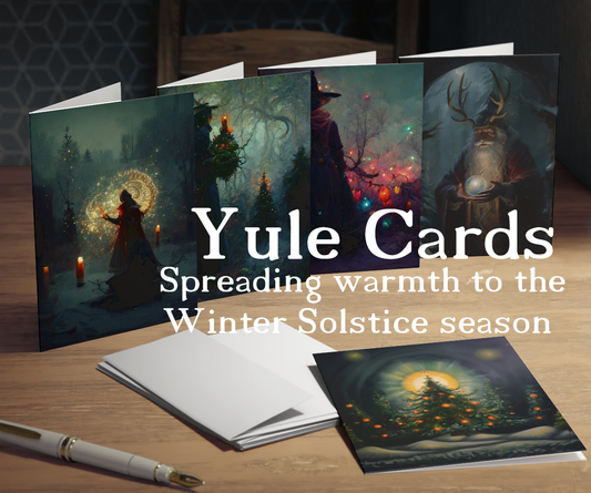 Yule Cards: Spreading warmth to the Winter Solstice Season