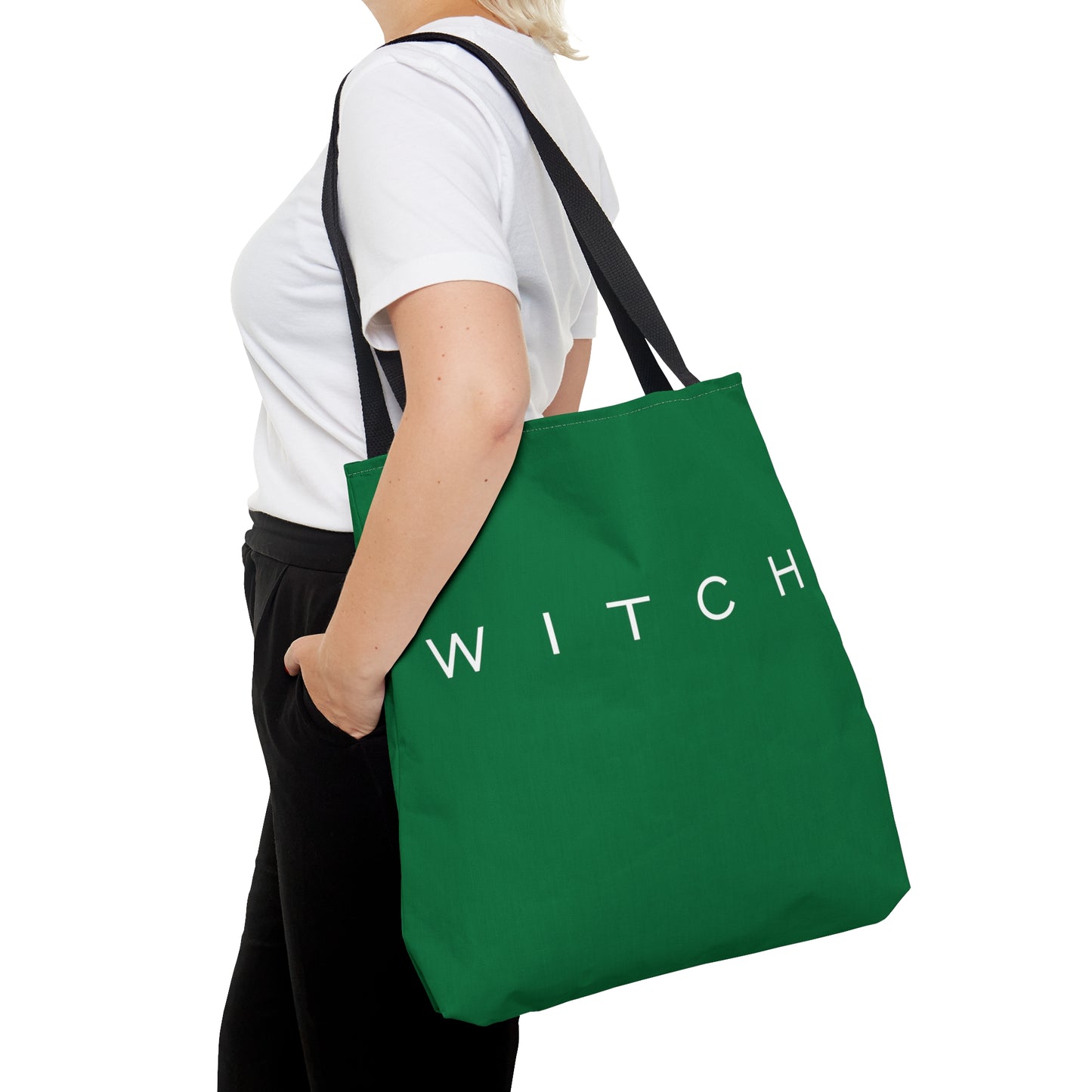Green WITCH tote - Prosperity