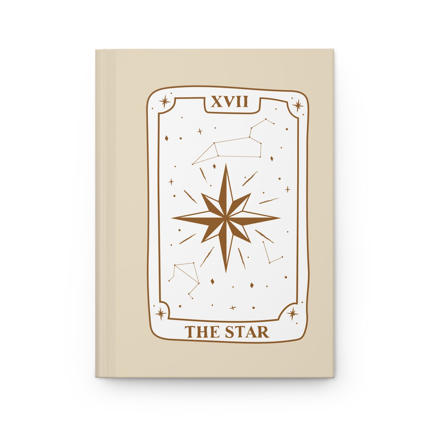 The Star Tarot Hardcover Notebook - Tarot journal, book of shadows, grimoire for witches, pagans, divination notes