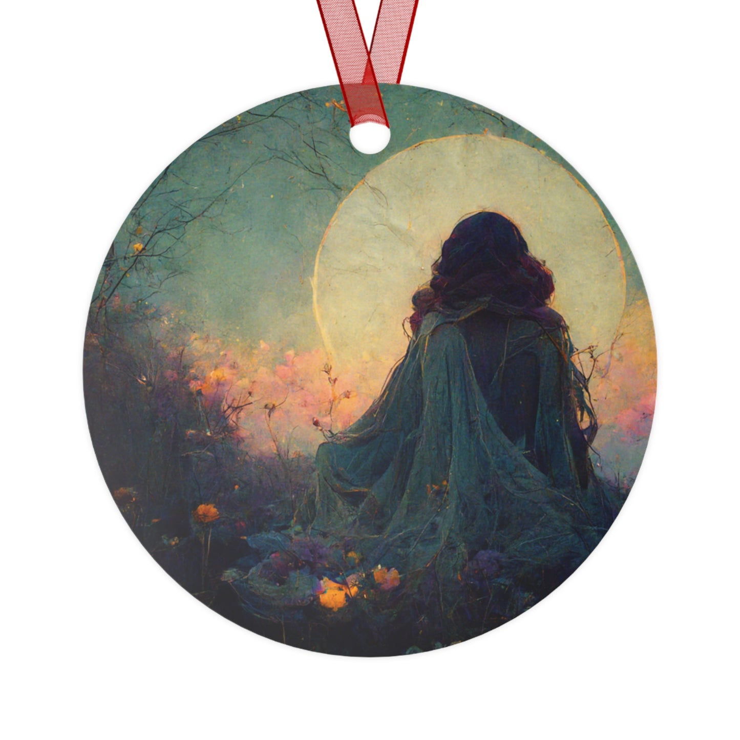 Ostara Ornament - Altar Decor - Altar Ornament pagan man gift, Spring Equinox, Spring Altar, Waldorf Spring Decor, Pagan Decor