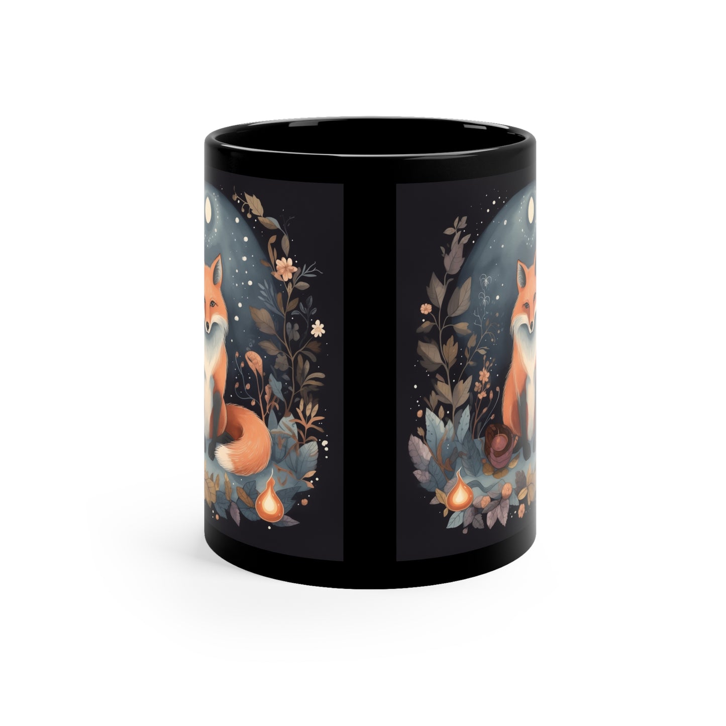 Fox in the Moonlight Mug