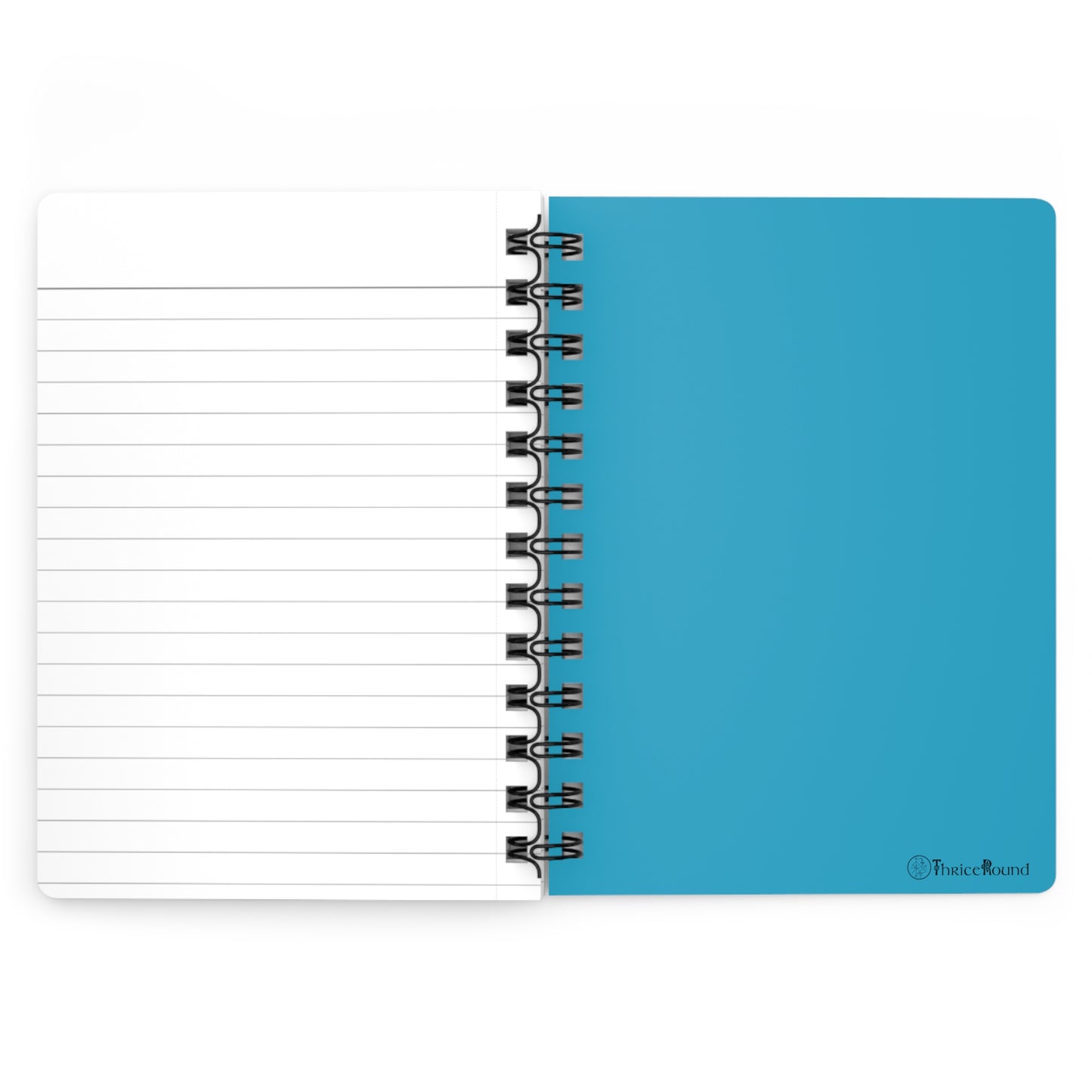 Evil Eye Pattern Spiral Bound Notebook | Lined Pages | Grimoire | Book of Shadows