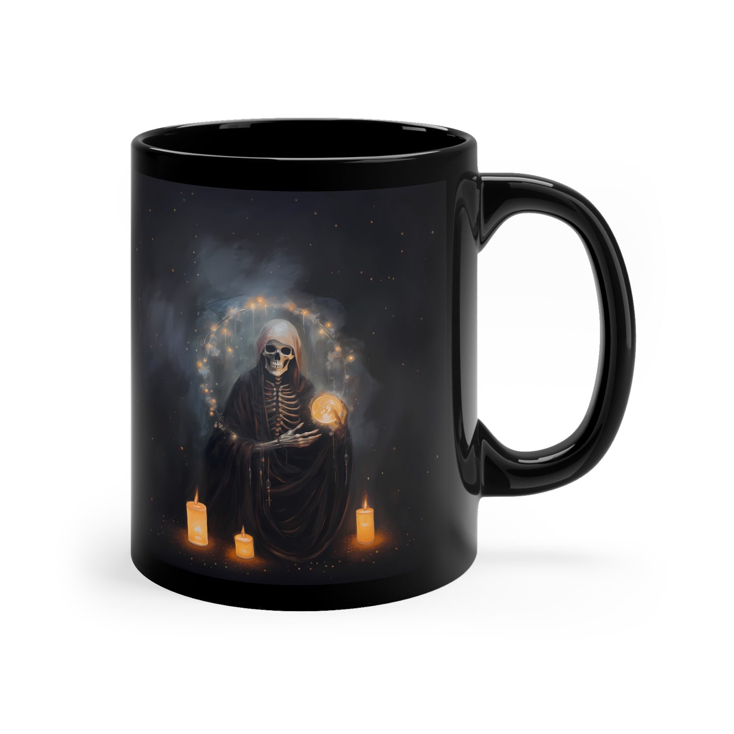 Skeleton Death Witch Mug