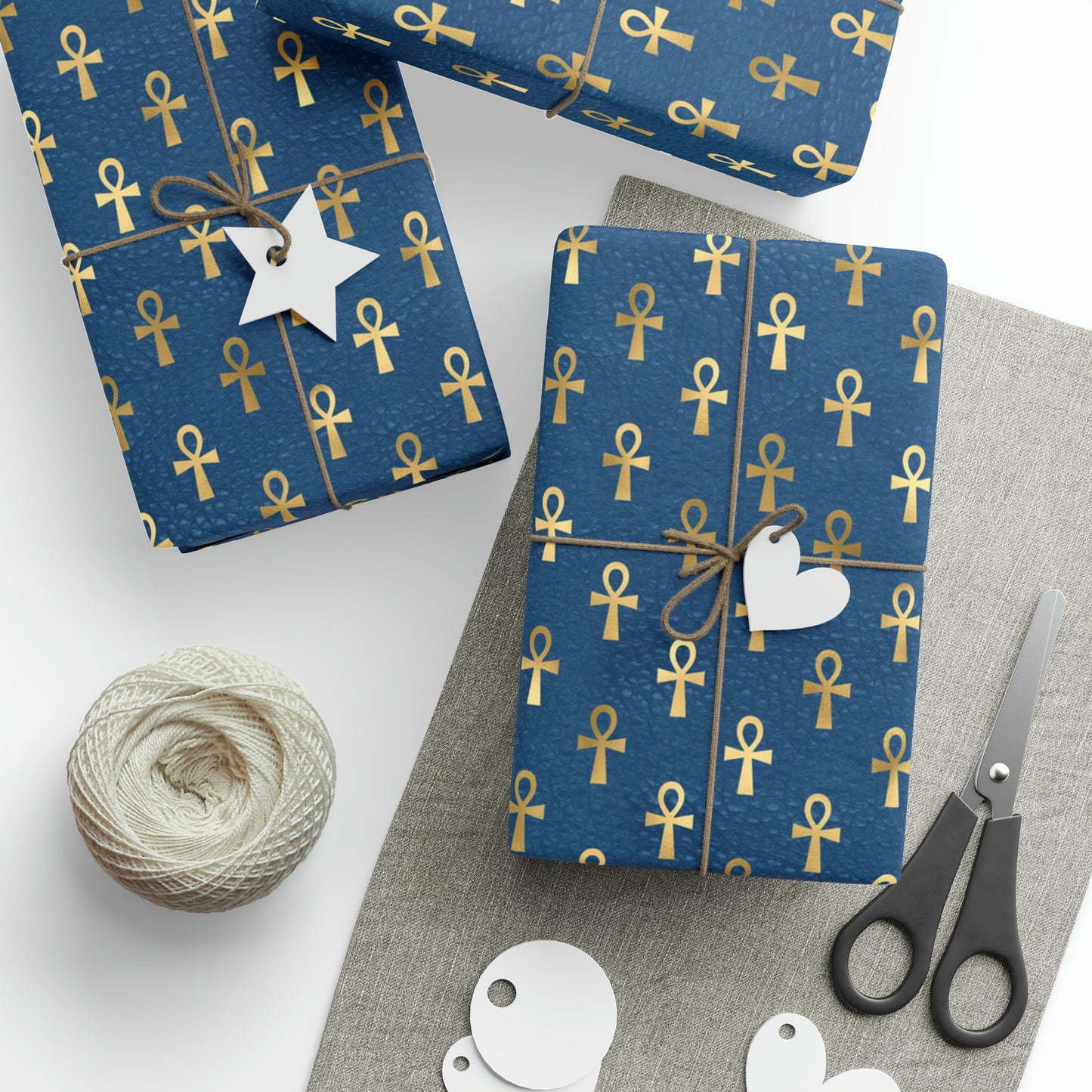 Egyptian Ankh | Witchy Wrapping Paper | Boutique Gift Wrap