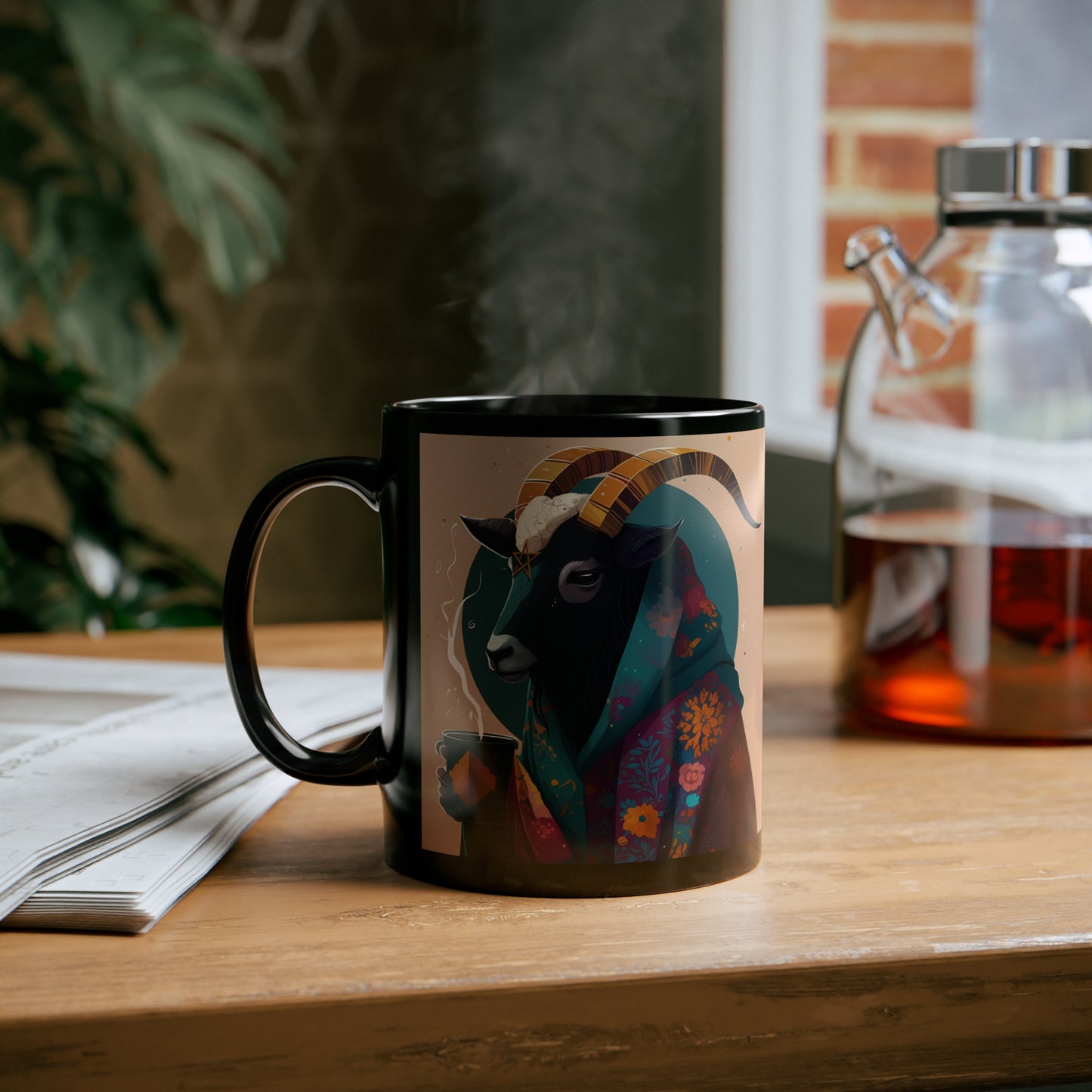 Cozy Baphomet Mug | Cute Satanic Mug