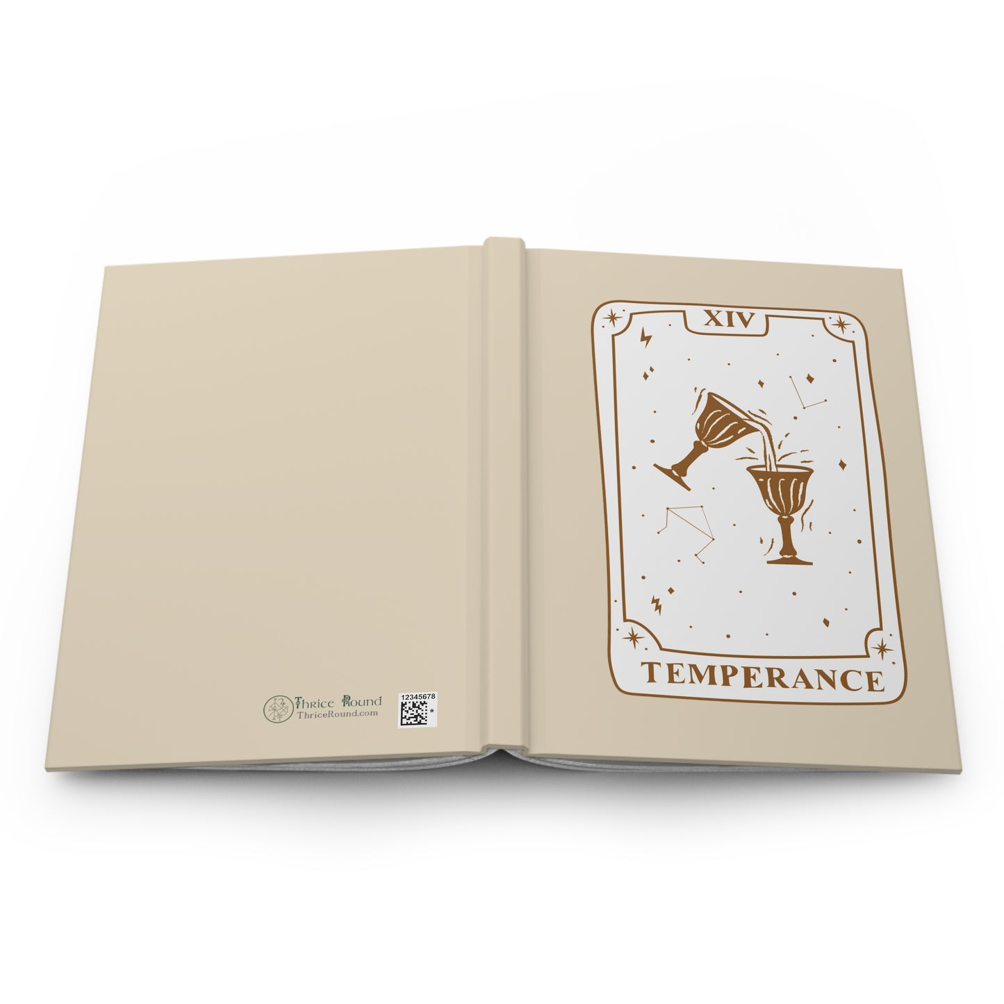 Temperance Tarot Hardcover Notebook | Tarot journal