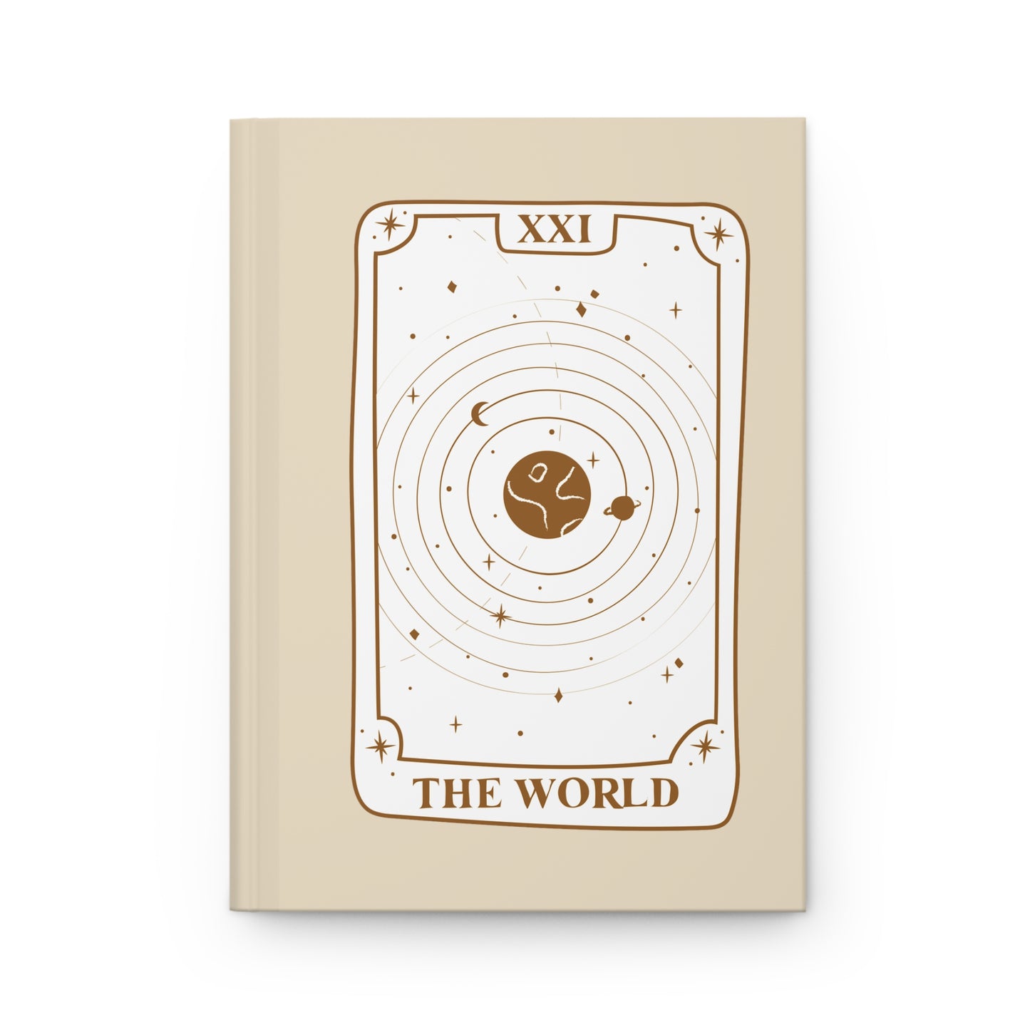 The World Tarot Hardcover Notebook | Tarot journal