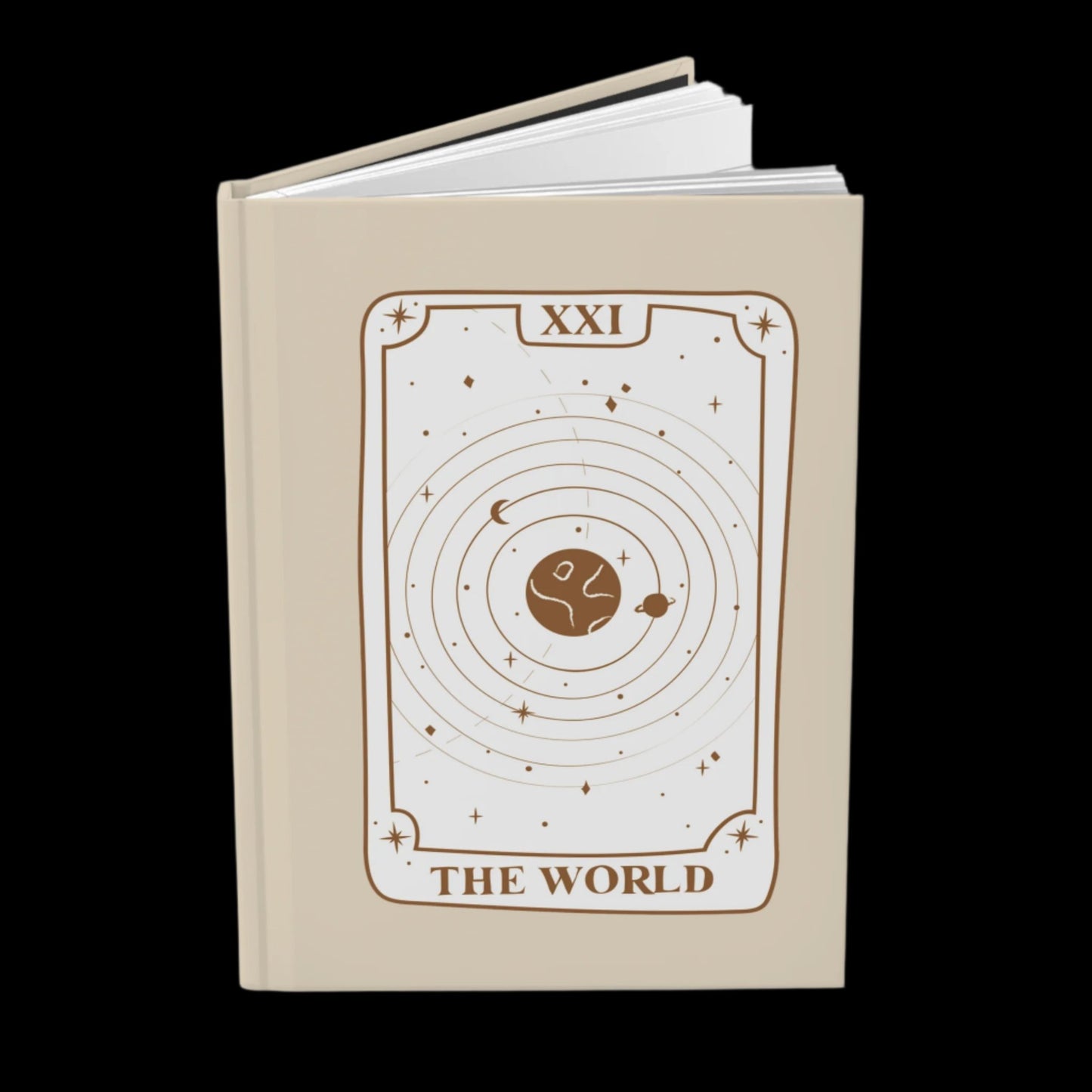 The World Tarot Hardcover Notebook | Tarot journal