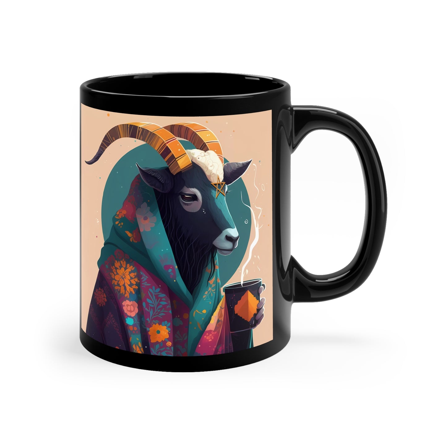 Cozy Baphomet Mug | Cute Satanic Mug