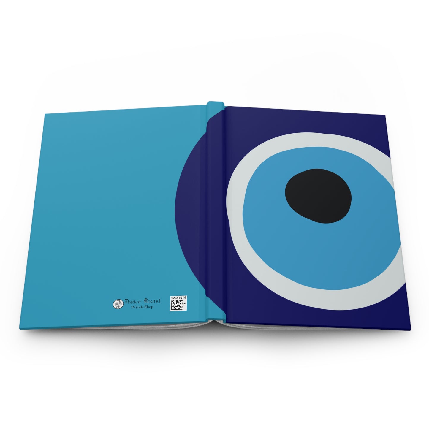 Evil Eye | Blank Hardcover Book of Shadows | Grimoire for Witches, Pagans, Wiccans