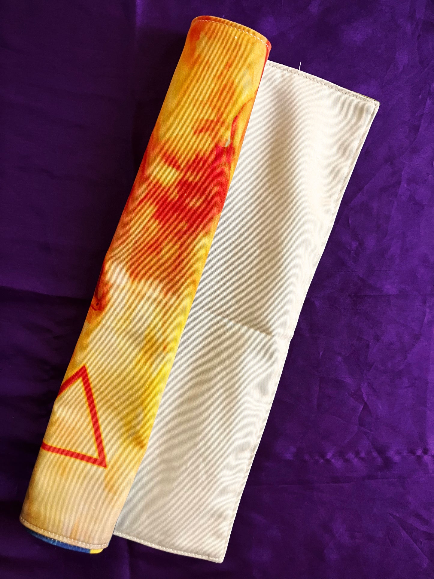 4 Elements Divination Cloth | Tarot Cloth | Rune Cloth | Small Altar Cloth
