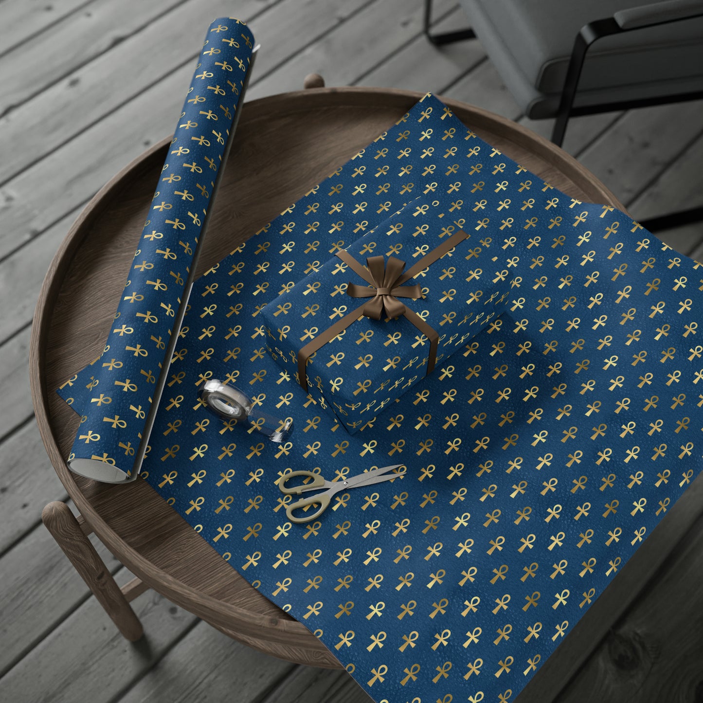 Egyptian Ankh | Witchy Wrapping Paper | Boutique Gift Wrap
