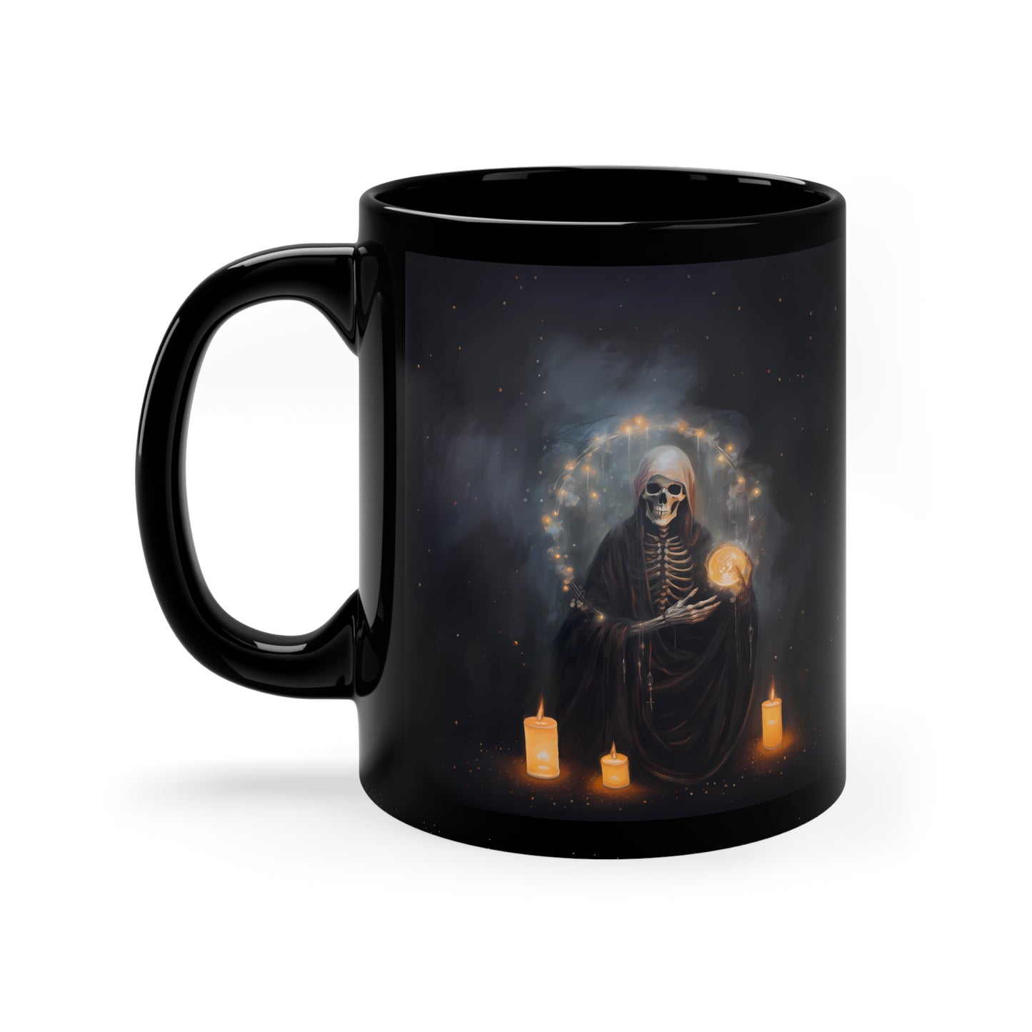 Skeleton Death Witch Mug