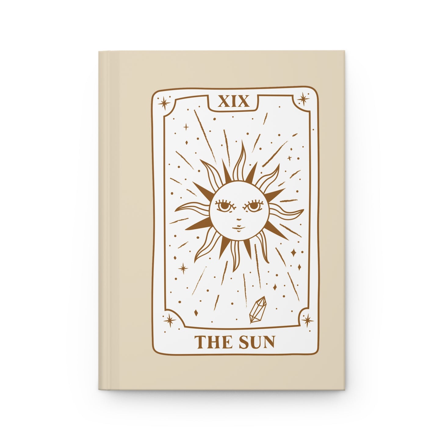 The Sun Tarot Hardcover Notebook - Tarot journal