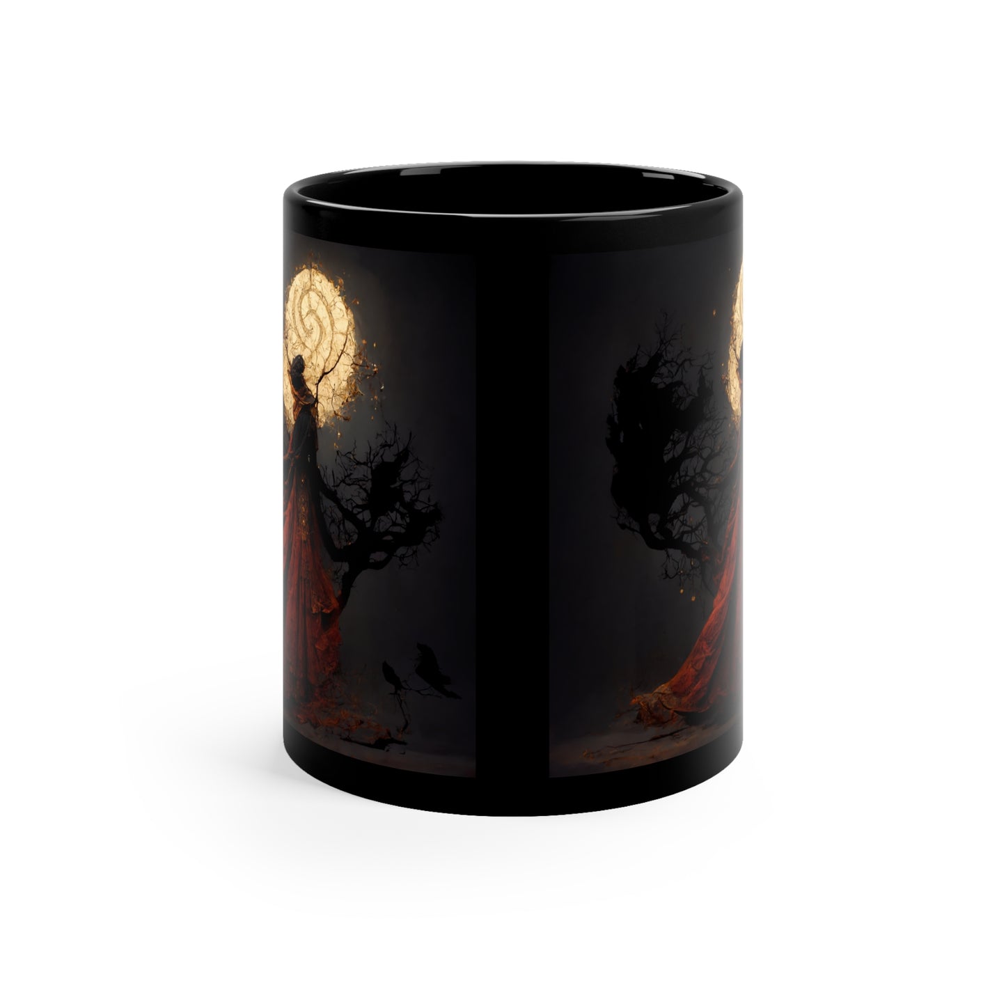 Full Moon Winter's Night Witchy Mug