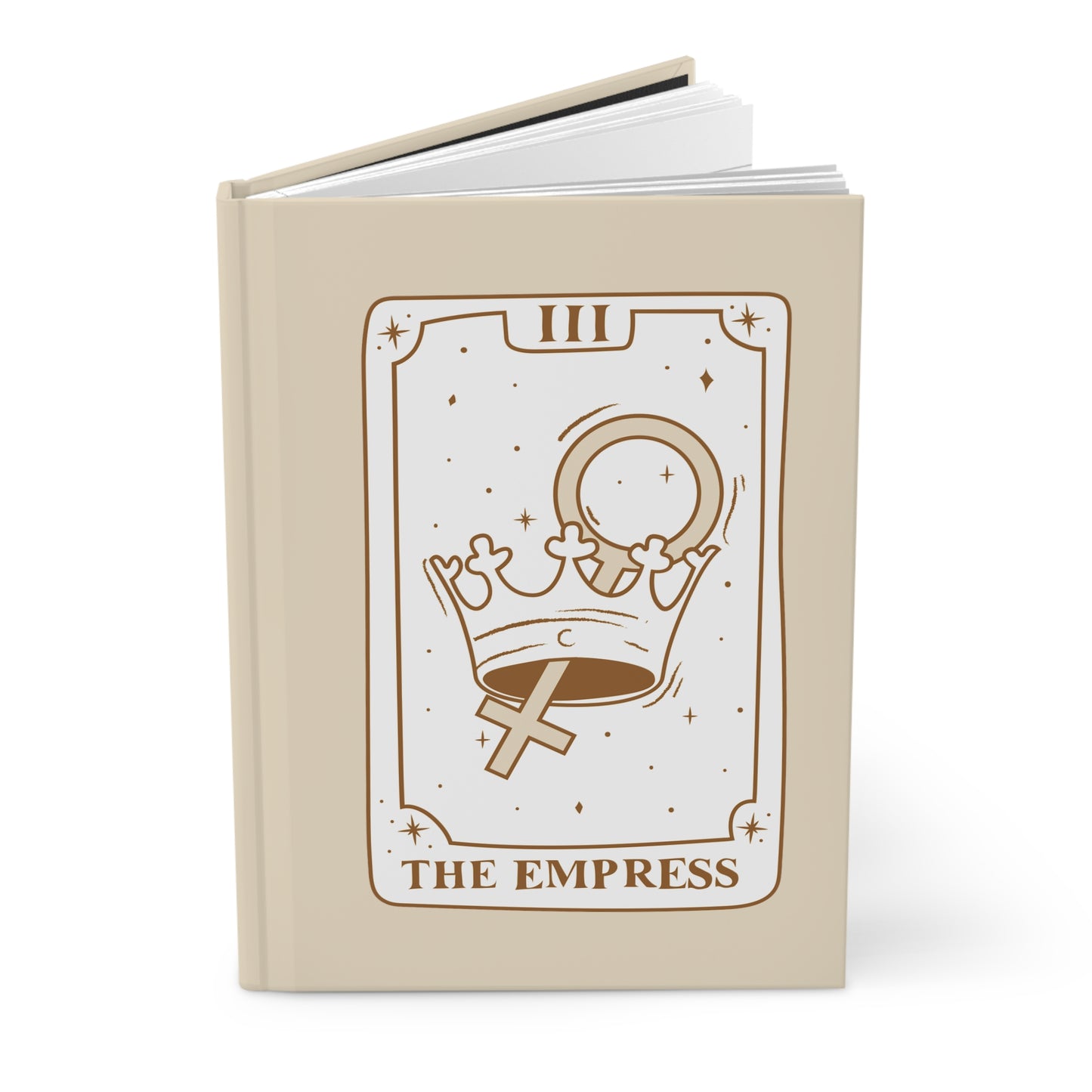 The Empress Tarot Hardcover Notebook - Tarot journal