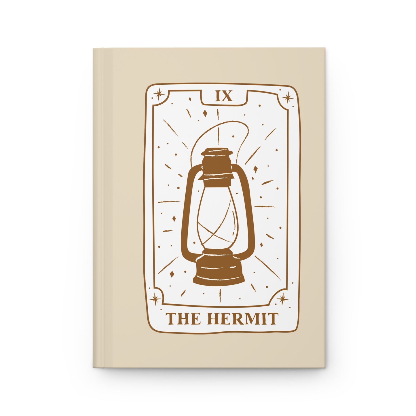 The Hermit Tarot Hardcover Notebook | Tarot journal