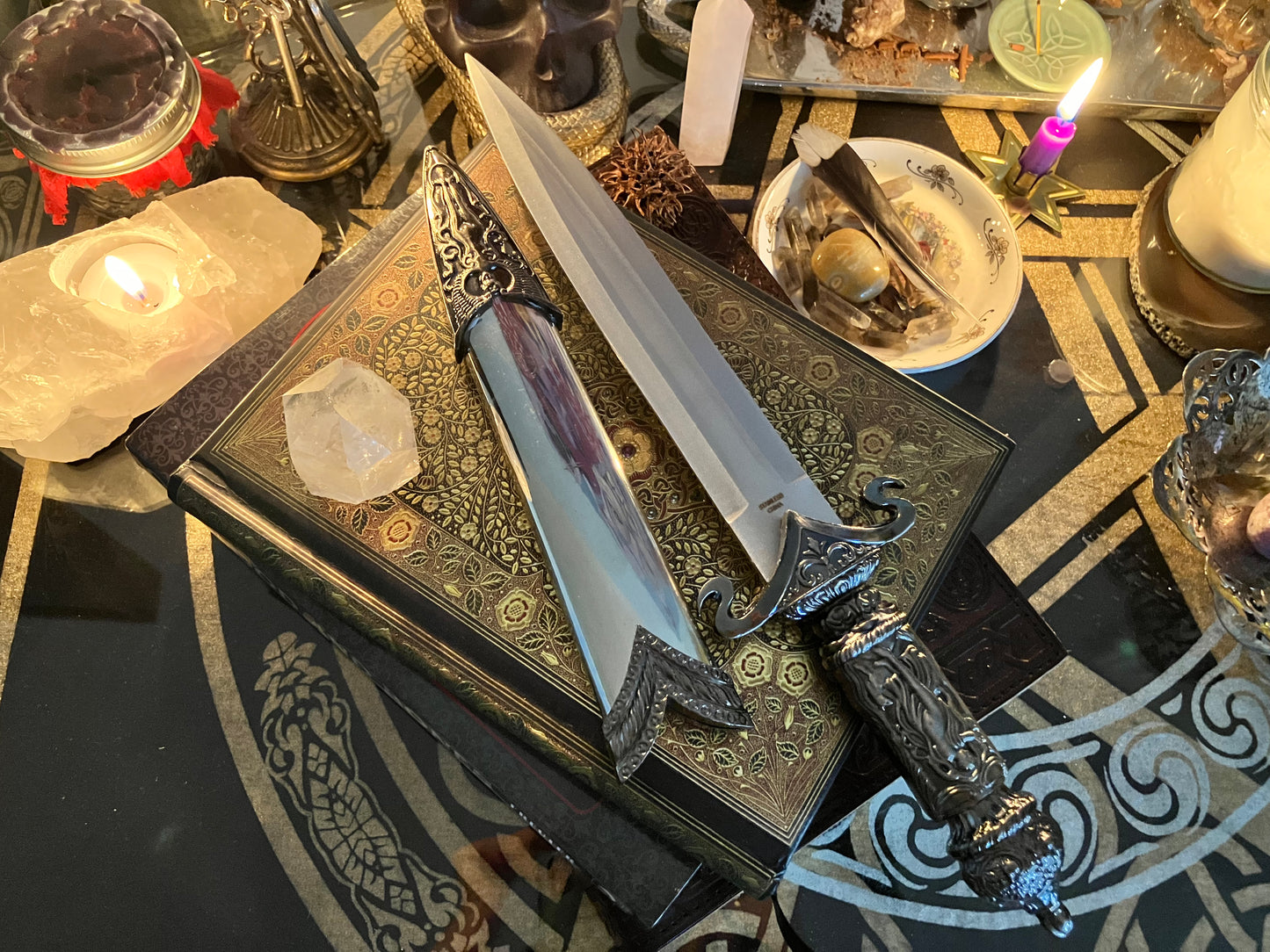 Goddess Athame - 13" Ritual Knife