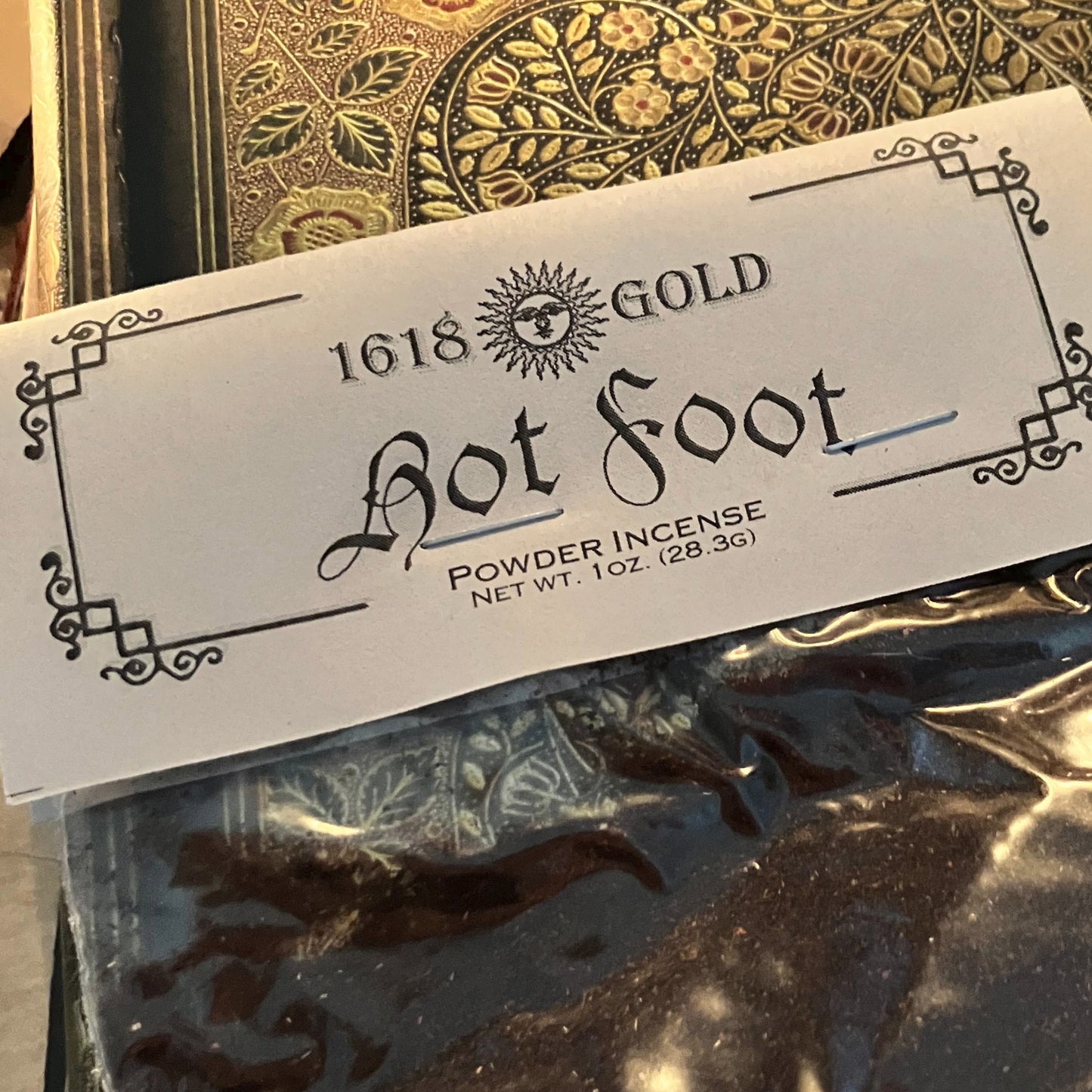 1oz Hot Foot powder incense