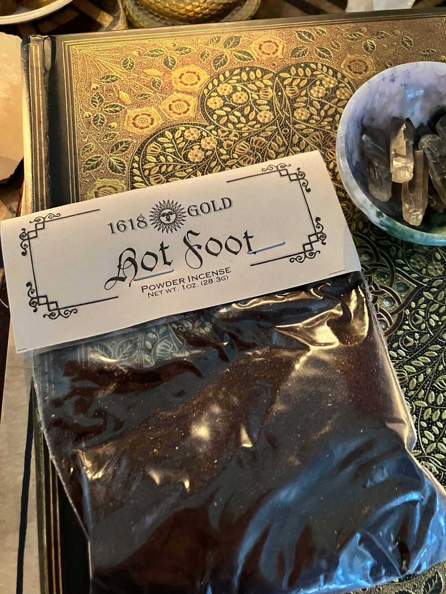1oz Hot Foot powder incense