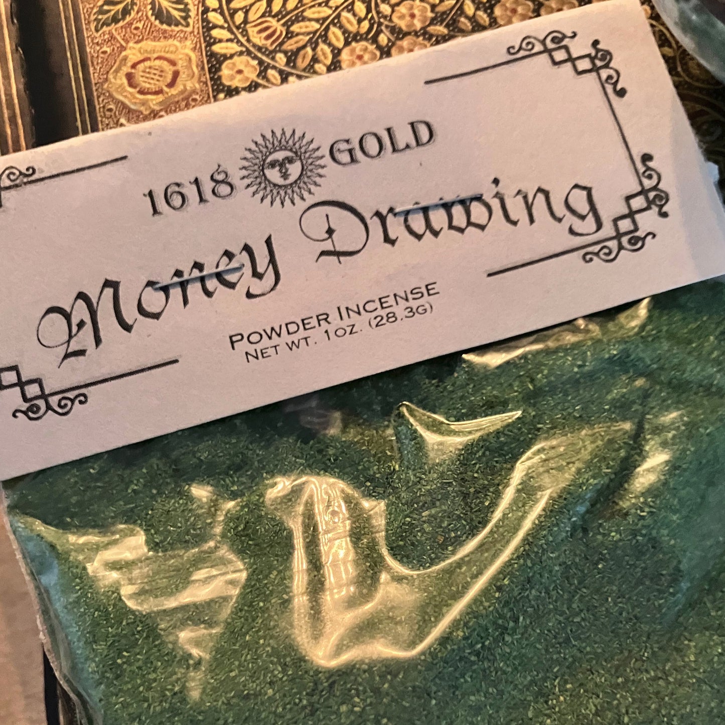 1oz Money Drawing powder incense