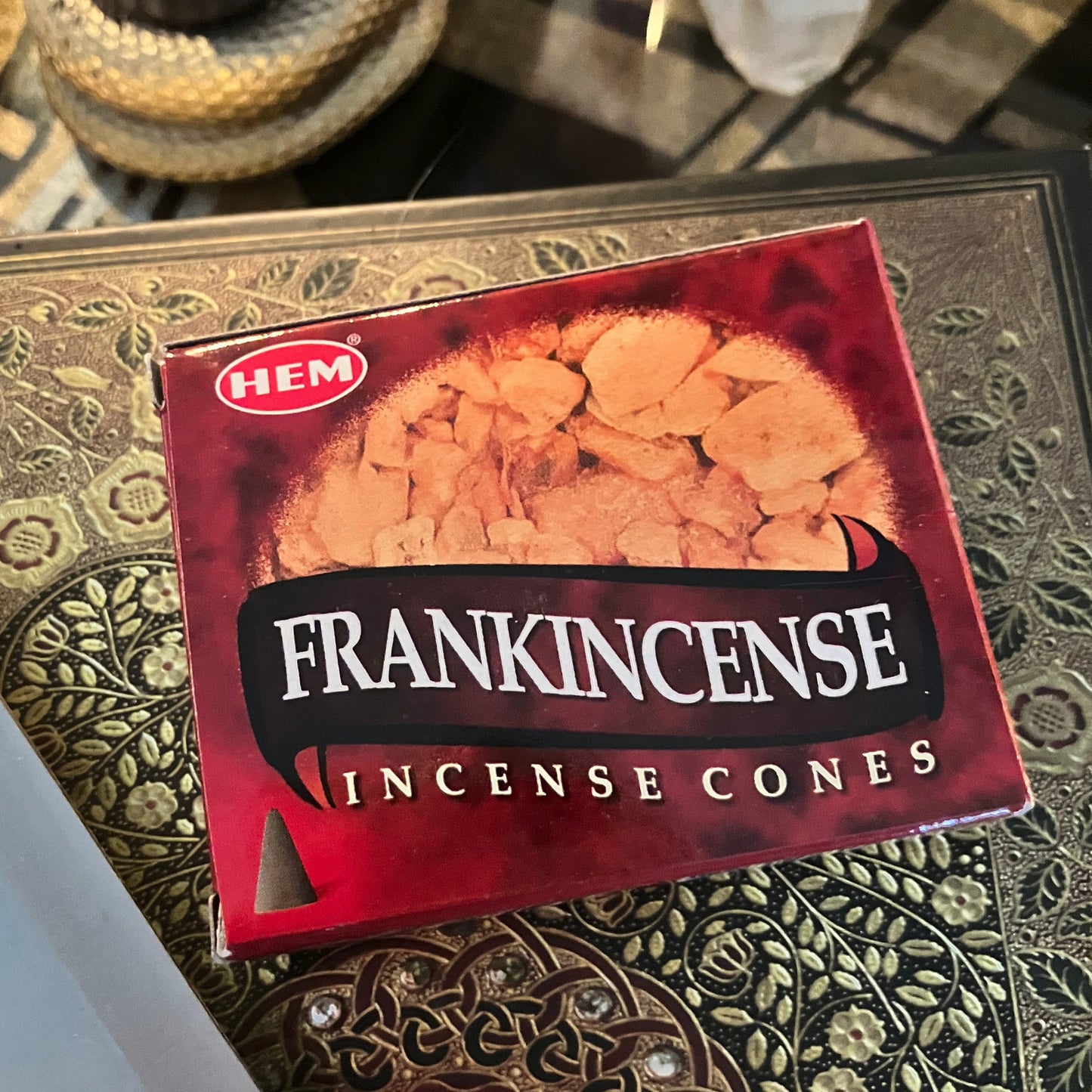 Frankincense Cone Incense 10 Cones by HEM