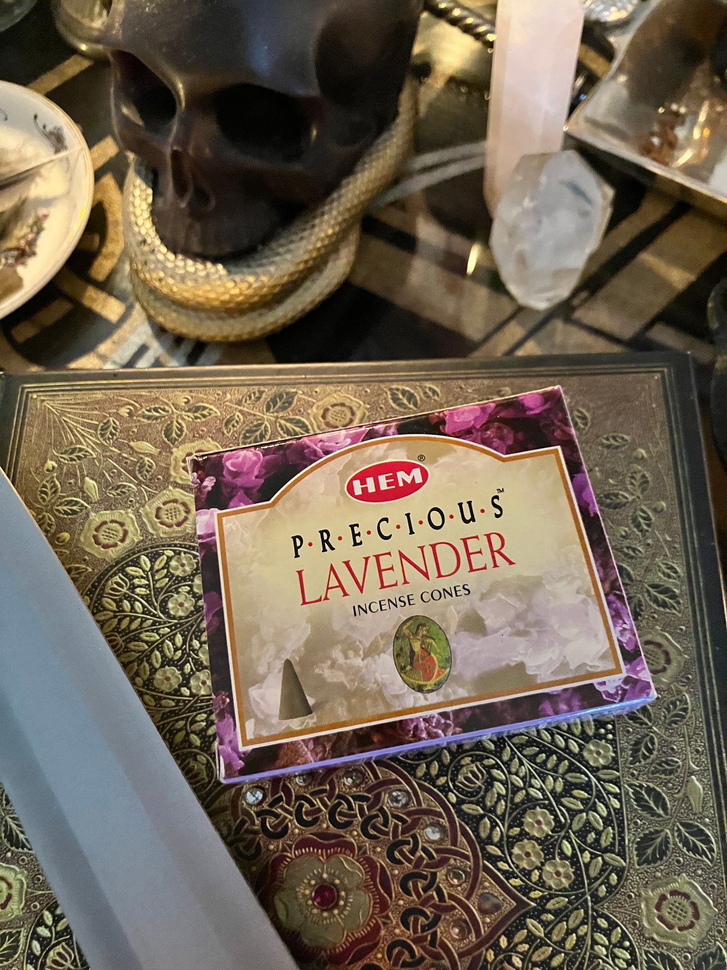 Lavender Cone Incense 10 Cones by HEM