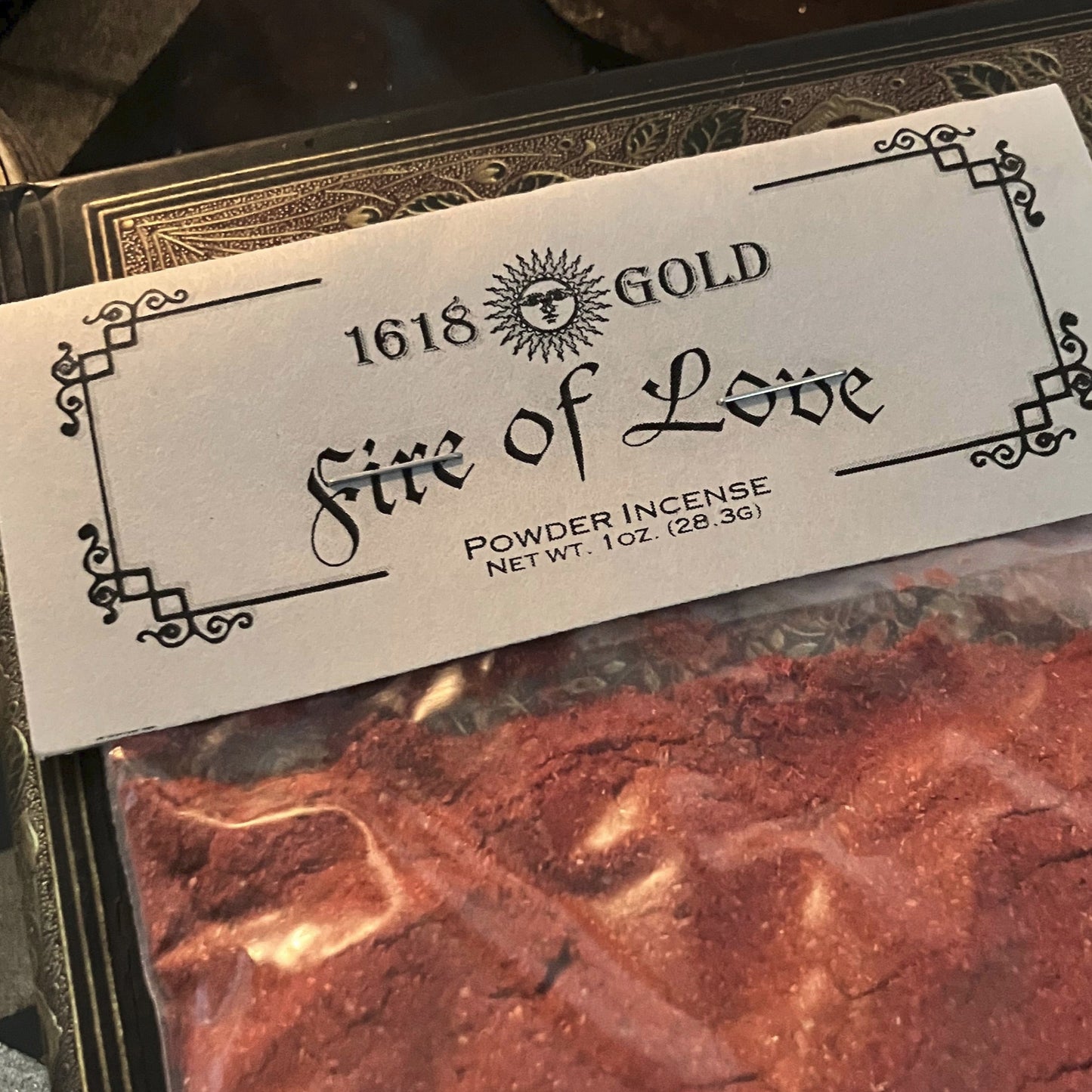 1oz Fire of Love powder incense