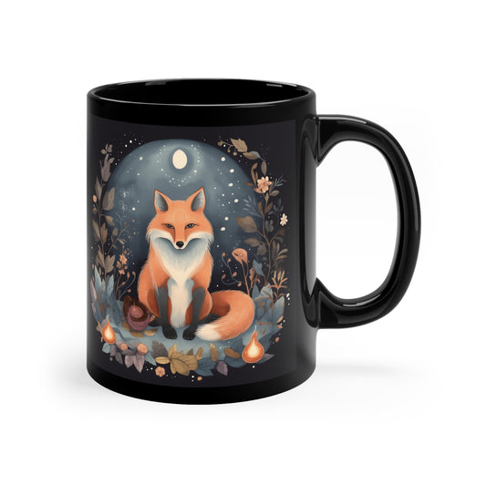 Fox in the Moonlight Mug