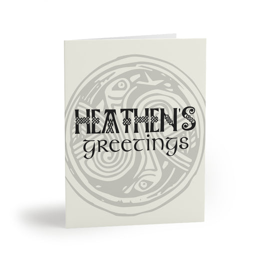 Heathen's Greetings! Celtic | Yule Greeting Cards (8, 16, and 24 pcs)