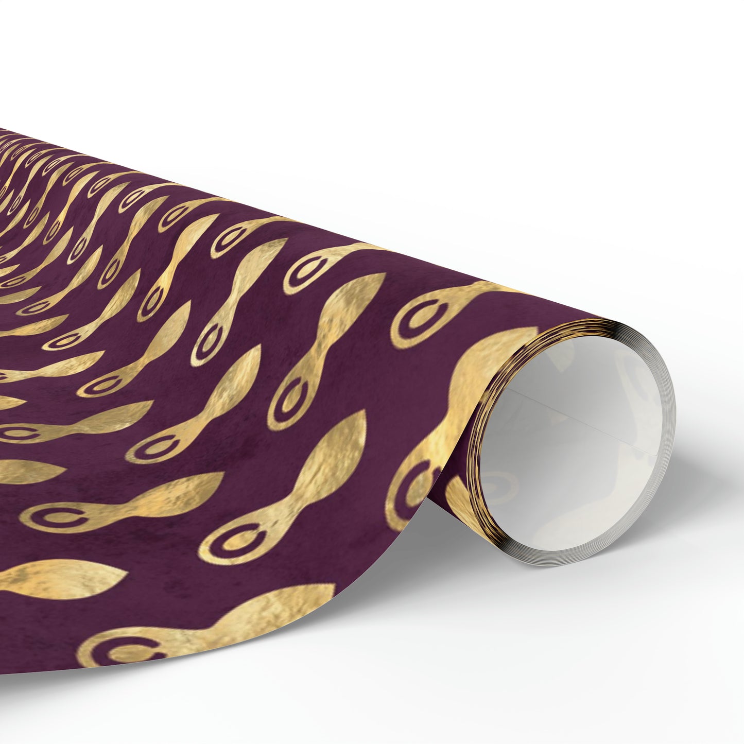Gold & Merlot Goddess | Witchy Wrapping Paper | Boutique Gift Wrap
