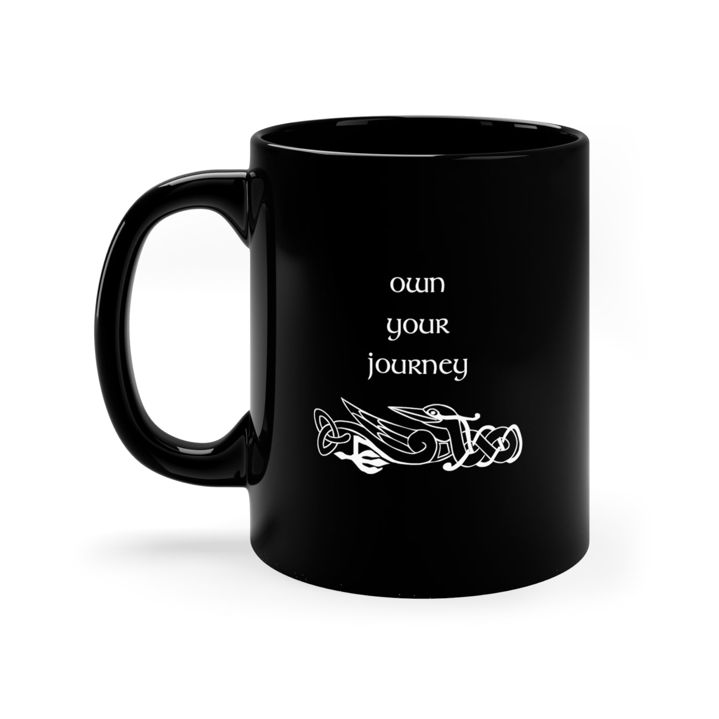 Own Your Journey Celtic Design Mug | Inspirational