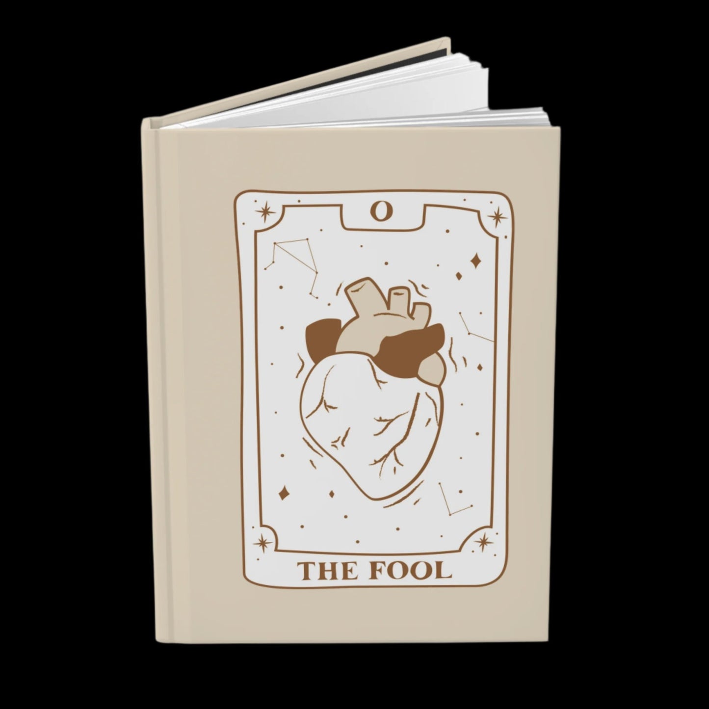 The Fool Tarot Hardcover Notebook | Tarot journal
