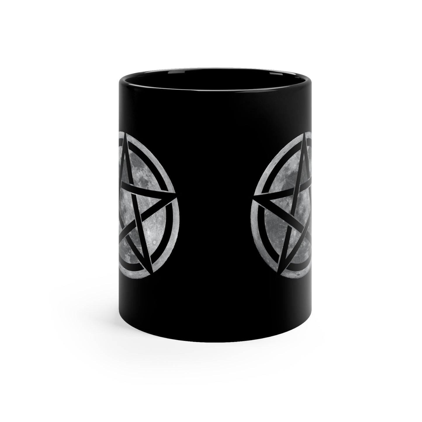Full Moon Pentagram Mug