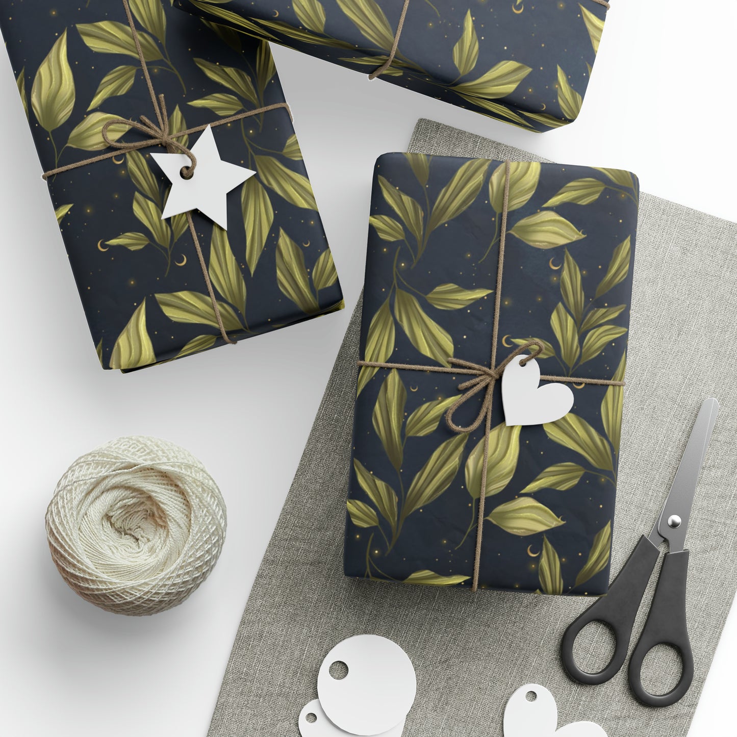 Green Witch Gardens | Witchy Wrapping Paper | Boutique Gift Wrap