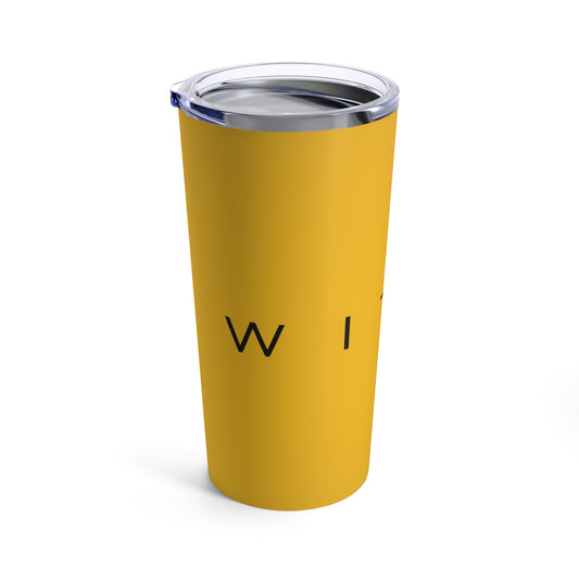20oz Yellow WITCH Insulated Tumbler - Knowledge