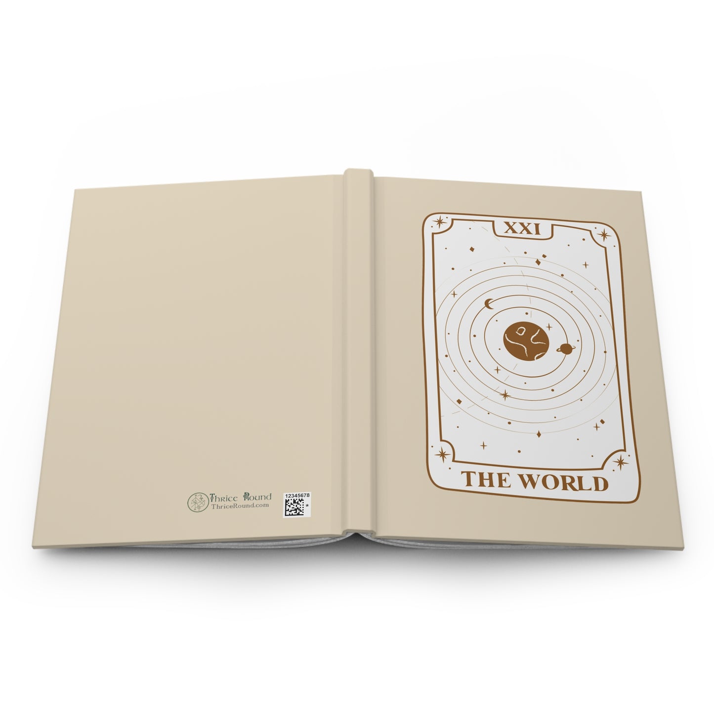 The World Tarot Hardcover Notebook | Tarot journal