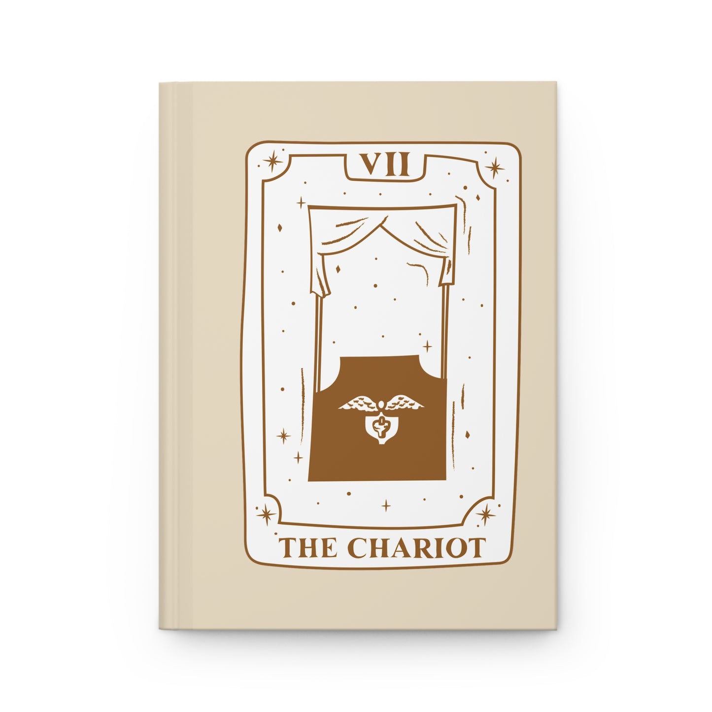 The Chariot Tarot Hardcover Notebook | Tarot journal