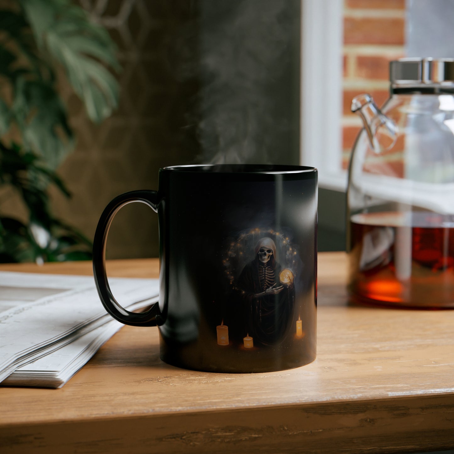 Skeleton Death Witch Mug