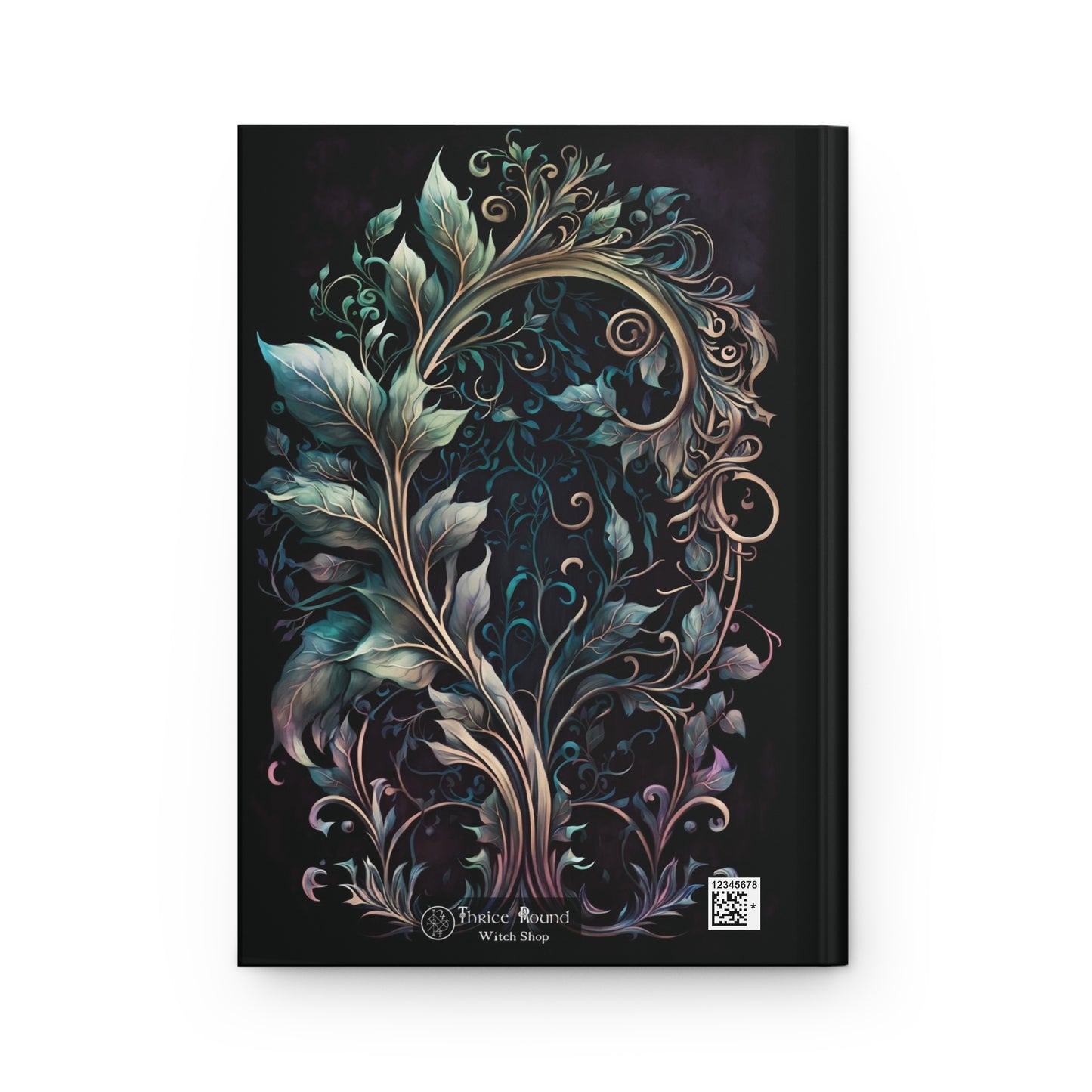 Hardcover Journal - Book of Shadows Fairy Inspired Grimoire - 150 Lined Pages