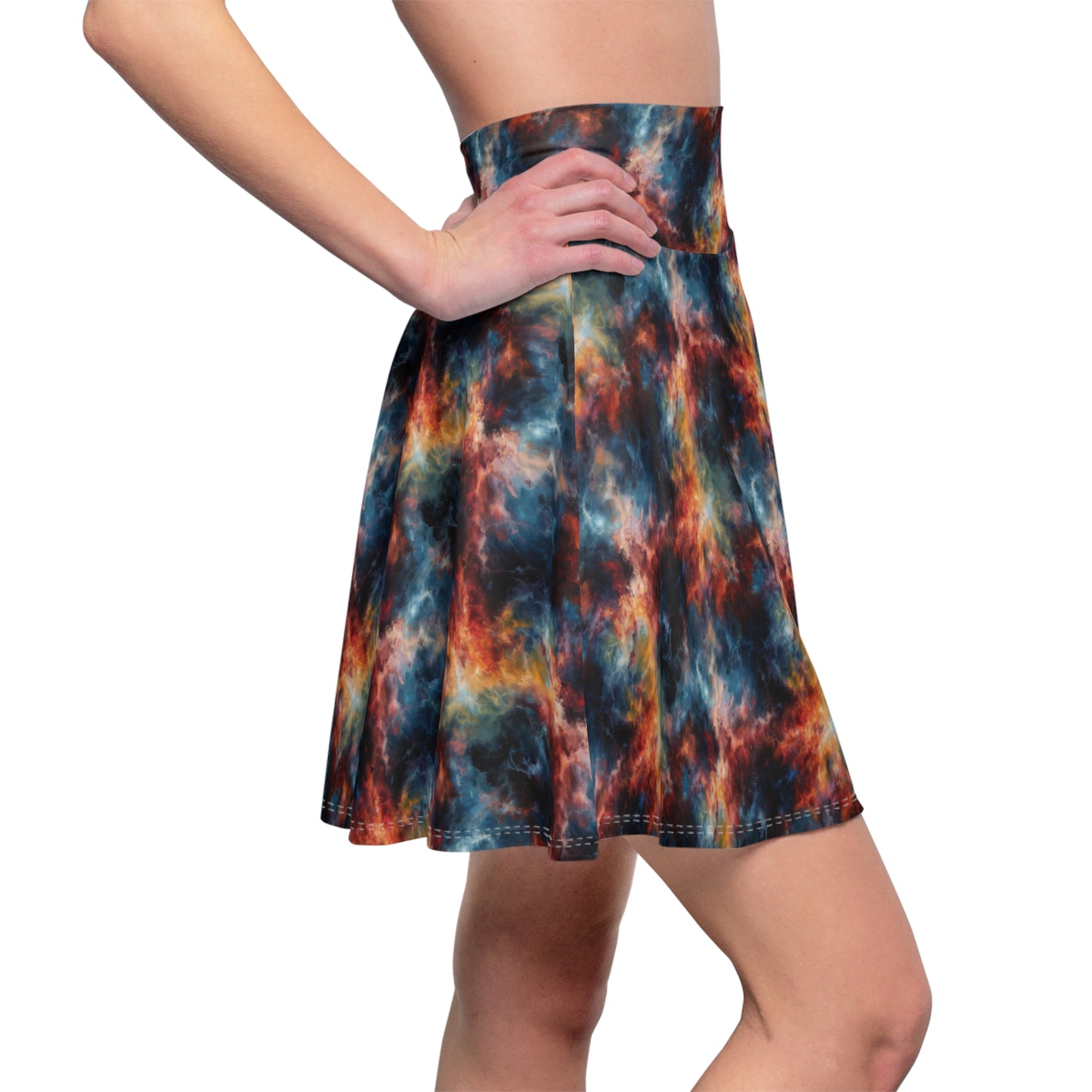 Galaxy / Nebula Skirt | Witchy Skirt | Magical Skirt | Universe