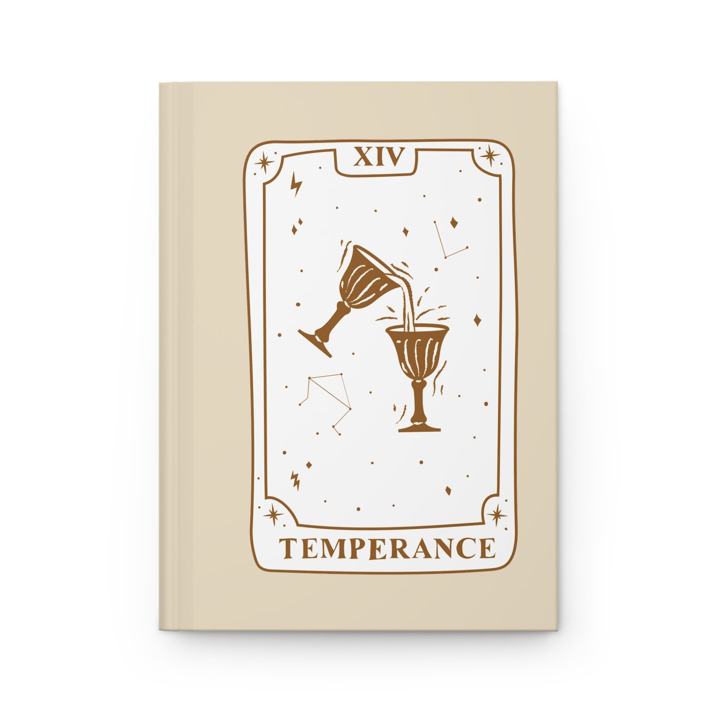 Temperance Tarot Hardcover Notebook | Tarot journal