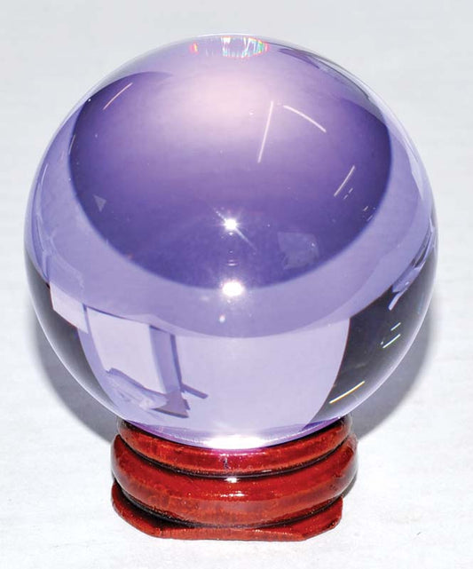 Alexandrite (Purple) Crystal Gazing Balls | Quartz Crystal Balls for Divination