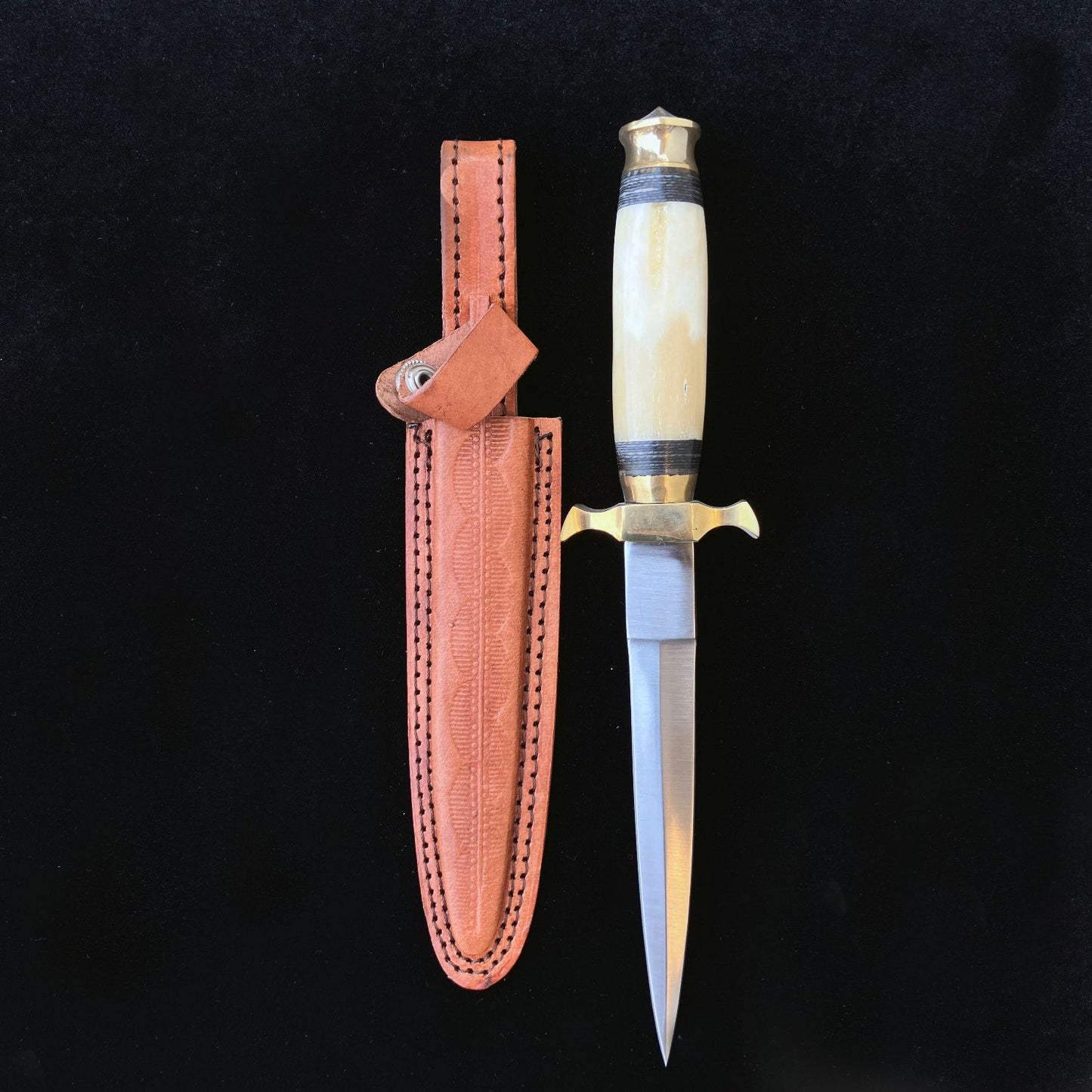 Bone Handle Renaissance Athame - 10" Ritual Knife