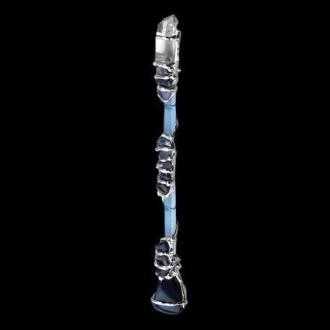 Crystal Wand | PSYCHIC | Sodalite, Amethyst, Clear Quartz Crystal