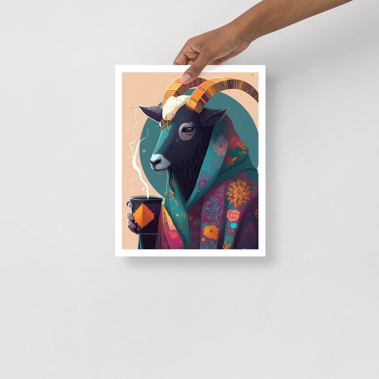 Cozy Baphomet Art Print