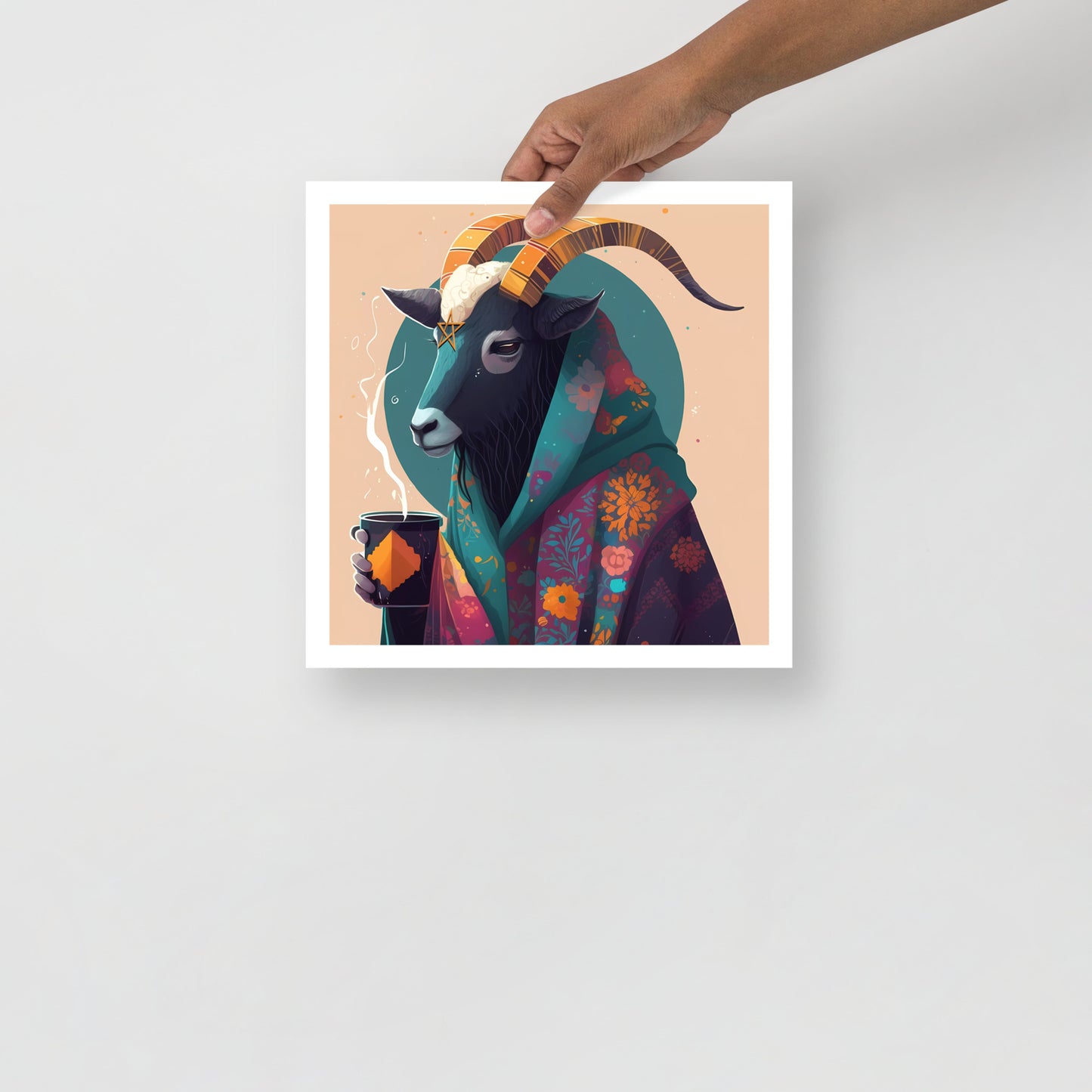 Cozy Baphomet Art Print