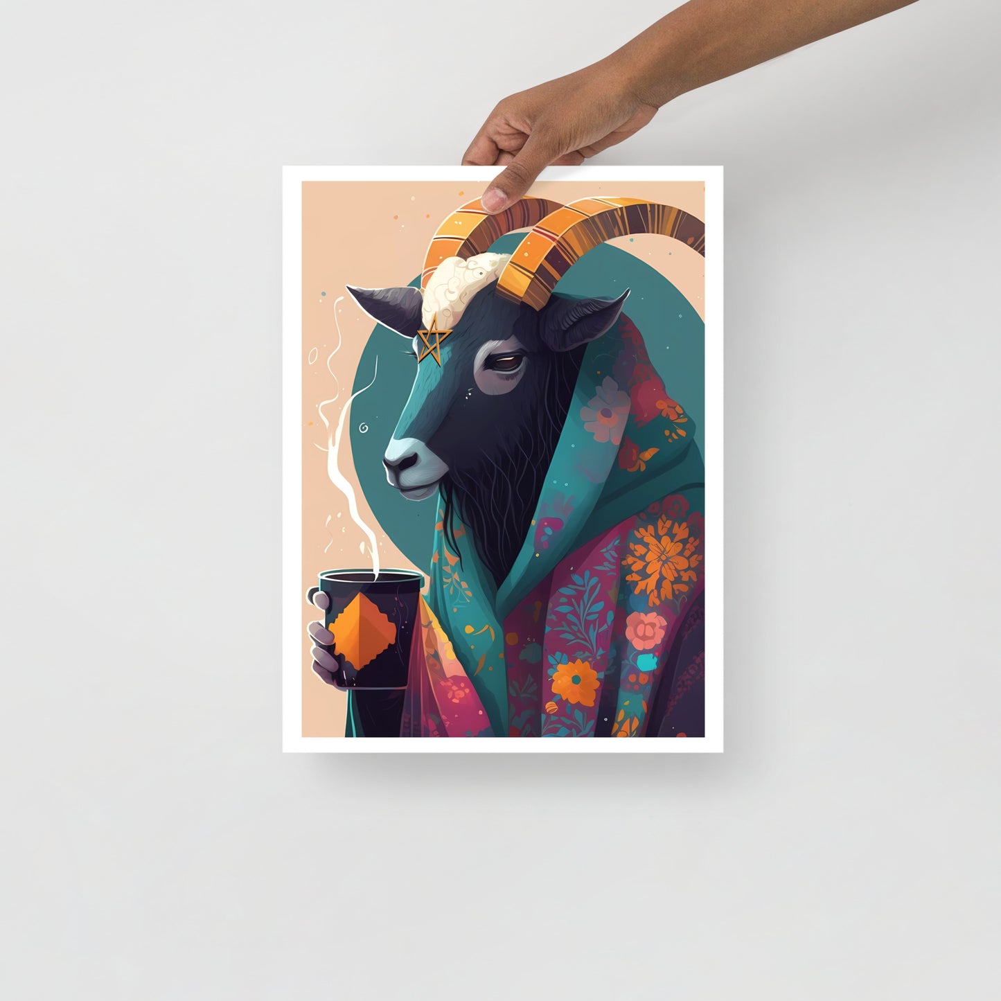 Cozy Baphomet Art Print