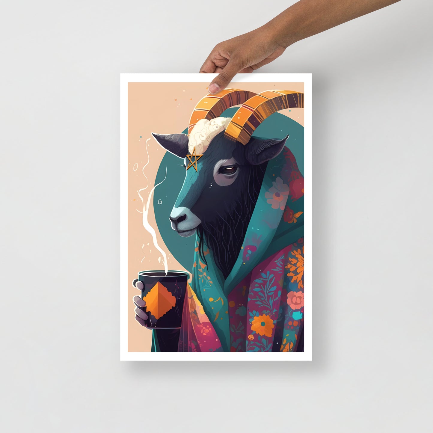 Cozy Baphomet Art Print