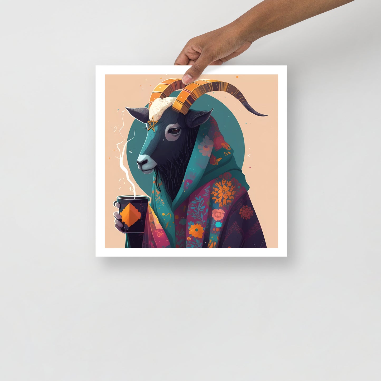 Cozy Baphomet Art Print